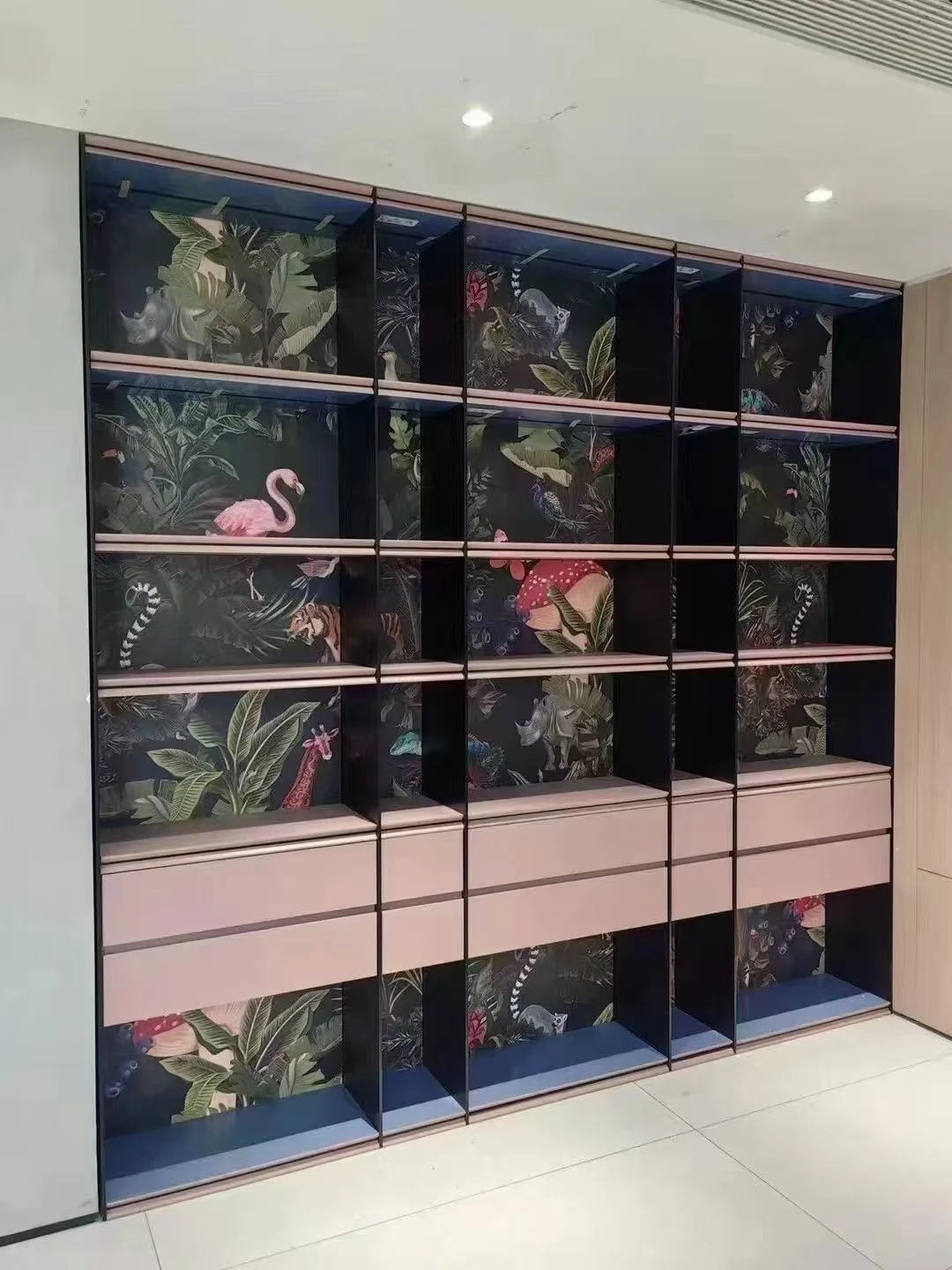 Private villa custom display cabinet